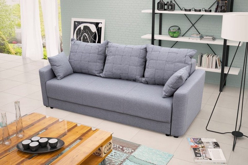 Sofa tapicerowana rozkładana Xara  całość inari 91