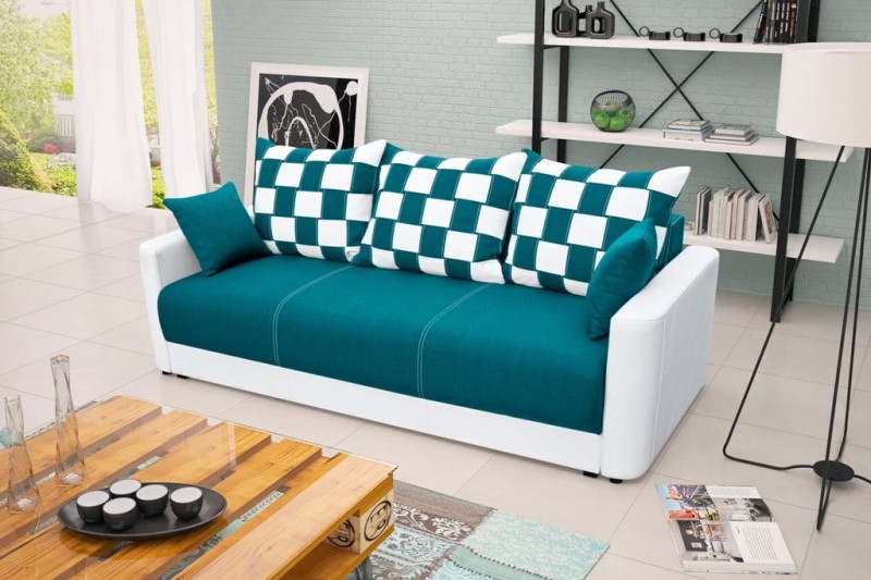 Sofa tapicerowana rozkładana Xara  inari 87 + Soft 017
