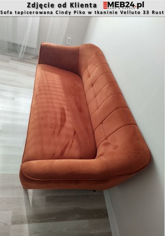Sofa tapicerowana Cindy Piko w stylu skandynawskim - zdjęcie od klienta