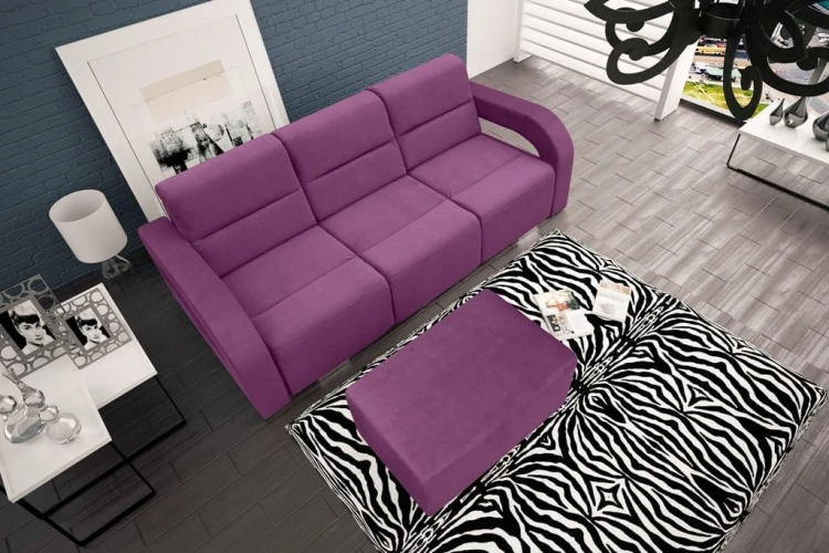 Pufa+ sofa Aliss FIOLET 2311 casablanca