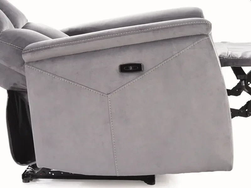 Fotel rozkładany Neptun Velvet curry Bluvel 68