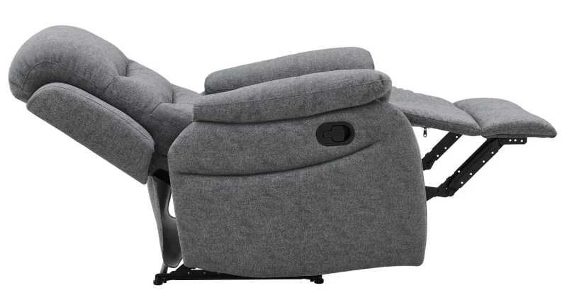 Fotel rozkładany Neron szary .158