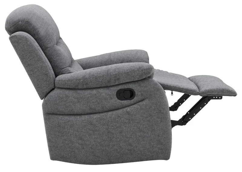 Fotel rozkładany Neron szary .158