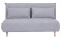 Sofa rozkładana Spike II szara .137