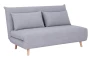 Sofa rozkładana Spike II szara .137