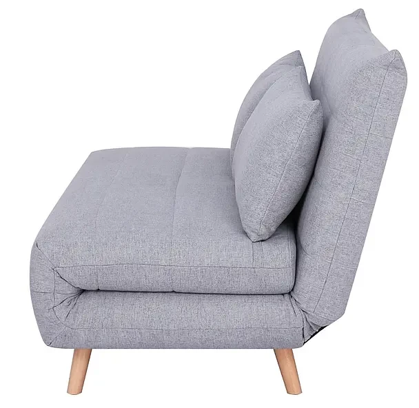 Sofa rozkładana Spike II szara .137