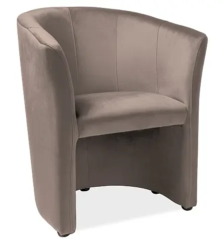 Fotel TM-1 Velvet beżowy