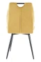 Krzesło tapicerowane Arco Velvet curry Bluvel 68