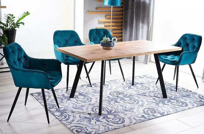 Krzesło tapicerowane Cherry Velvet