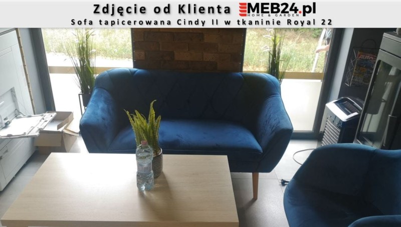 Sofa tapicerowana Cindy II zdjęcie od klienta