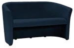 Sofa TM-3 ekoskóra granatowy
