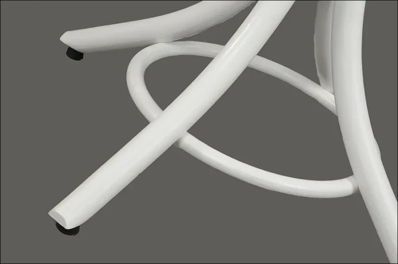 Wieszak stojący drewniany do przedpokoju WDR-1/WE Biały