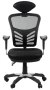 Fotel biurowy HG-0001H Czarny