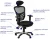 Fotel biurowy HG-0001H Czarny