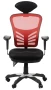 Fotel biurowy HG-0001H Czerwony