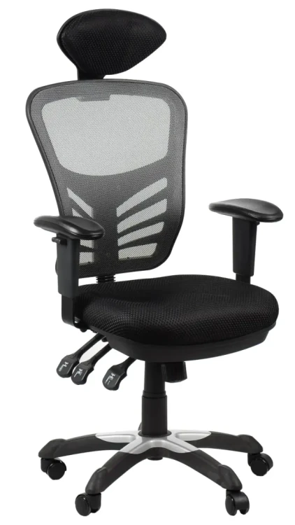 Fotel biurowy HG-0001H Szary