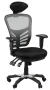 Fotel biurowy HG-0001H Szary