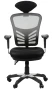 Fotel biurowy HG-0001H Szary