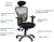 Fotel biurowy HG-0001H Szary
