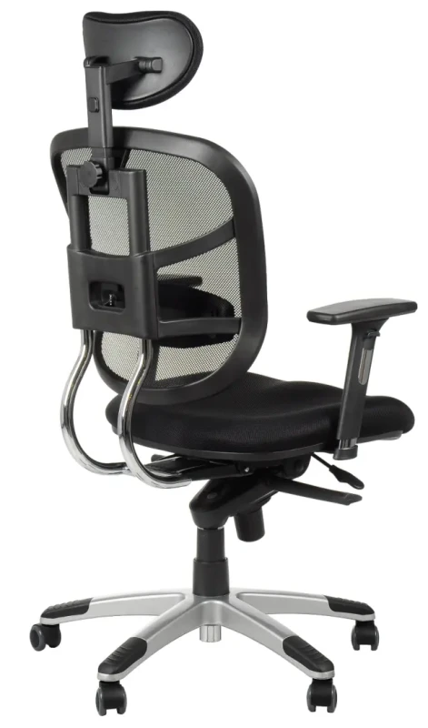 Fotel biurowy z wysuwem siedziska HN-5018 Czarny