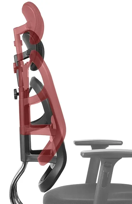 Fotel biurowy z wysuwem siedziska HN-5018 Czarny