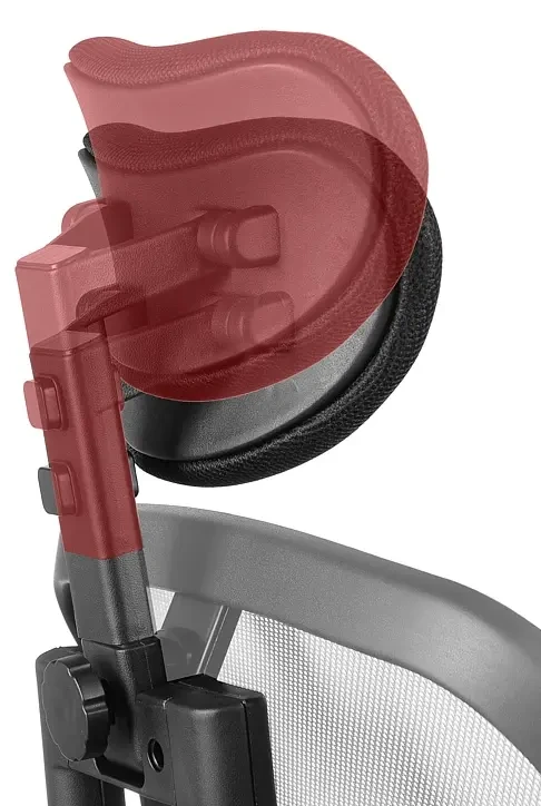 Fotel biurowy z wysuwem siedziska HN-5018 Szary