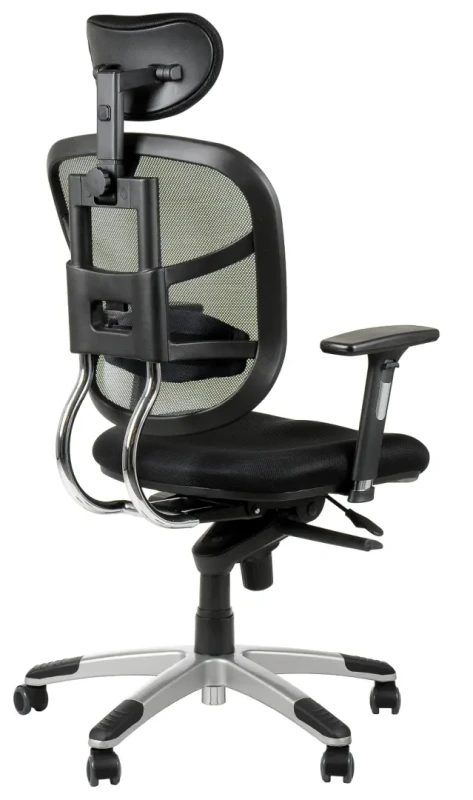 Fotel biurowy z wysuwem siedziska HN-5018 Szary