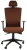 Fotel biurowy HG-0004F Brąz