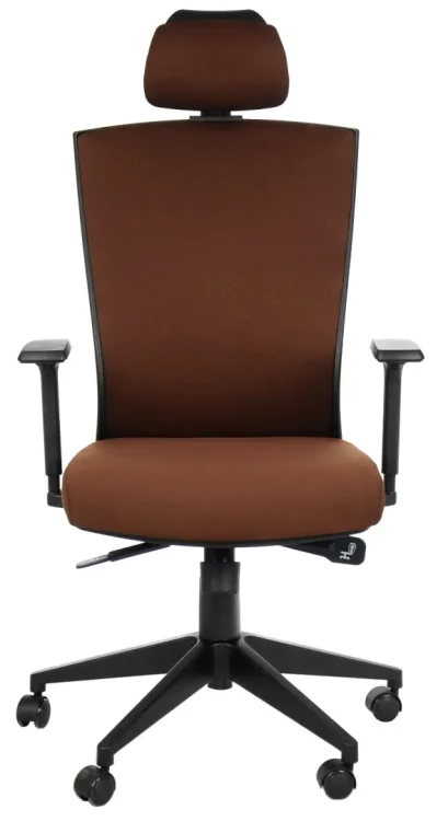 Fotel biurowy HG-0004F Brąz
