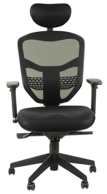 Fotel biurowy z wysuwem siedziska HN-5038 Czarny