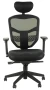Fotel biurowy z wysuwem siedziska HN-5038 Czarny