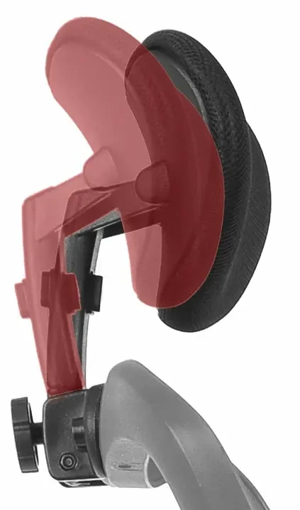 Fotel biurowy z wysuwem siedziska HN-5038 Szary