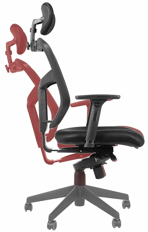 Fotel biurowy z wysuwem siedziska HN-5038 Szary