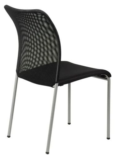 Krzesło konferencyjne HN-7502 Aluminium/Czarny