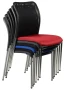 Krzesło konferencyjne HN-7502 Aluminium/Czarny