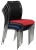 Krzesło konferencyjne HN-7502 Aluminium/Grafit