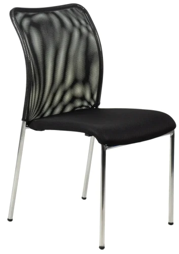 Krzesło konferencyjne HN-7502 Chrom/Czarny