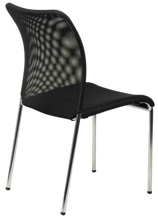 Krzesło konferencyjne HN-7502 Chrom/Czarny