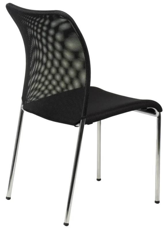 Krzesło konferencyjne HN-7502 Chrom/Czarny