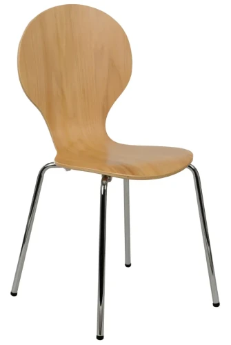 Krzesło konferencyjne sklejkowe TDC-122 Buk