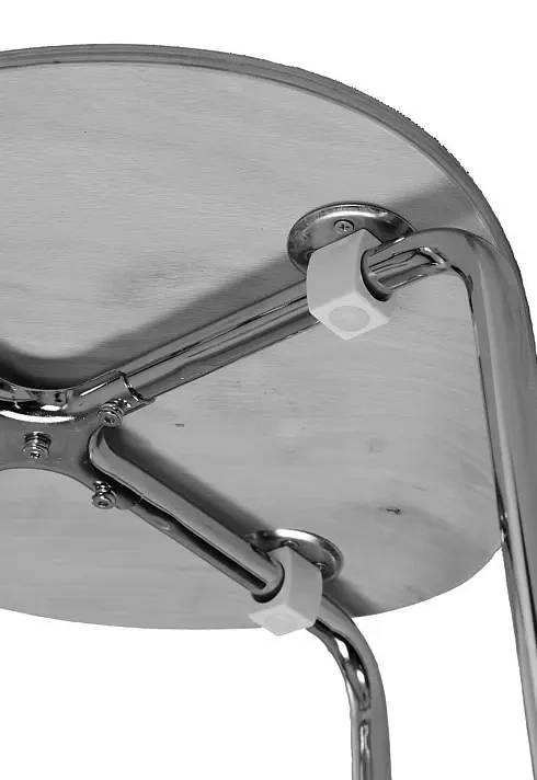 Krzesło konferencyjne sklejkowe TDC-122 Biały