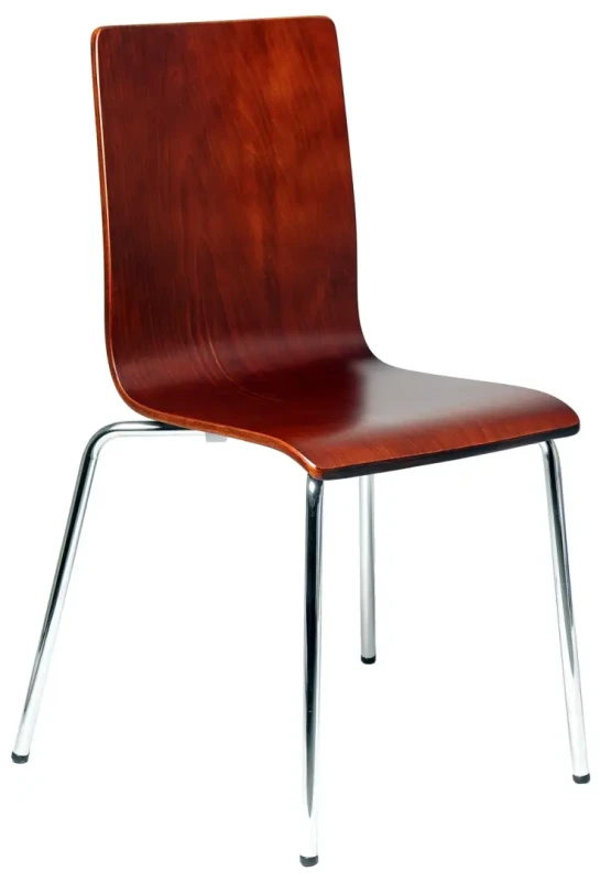 Krzesło konferencyjne sklejkowe TDC-132 Orzech