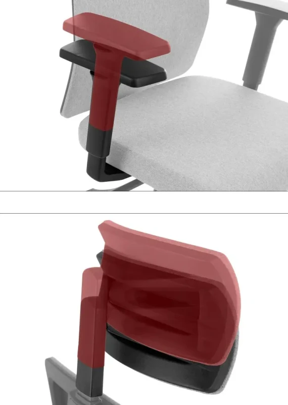 Fotel biurowy z wysuwem siedziska ZN-807-B-26