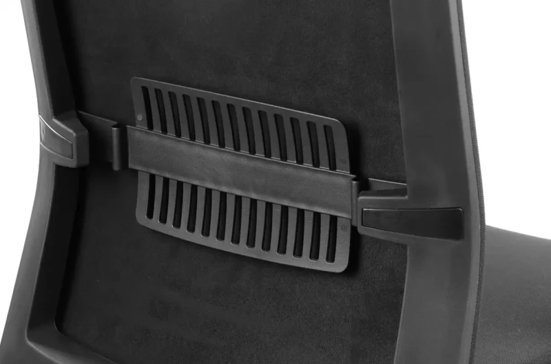 Fotel biurowy z wysuwem siedziska RIVERTON F/H Czarny-Szary