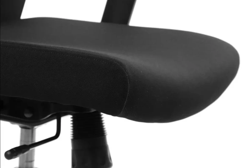 Fotel biurowy z wysuwem siedziska RIVERTON F/H Czarny-Szary