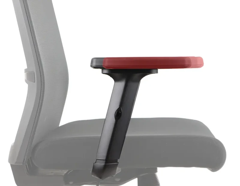 Fotel biurowy z wysuwem siedziska RIVERTON F/H Czarny-Szary