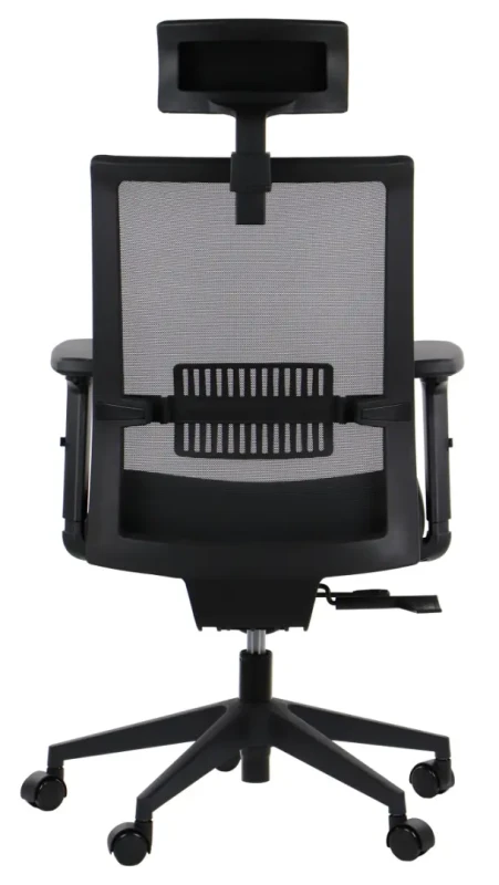 Fotel biurowy z wysuwem siedziska RIVERTON M/H Czarny