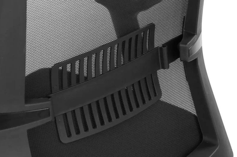 Fotel biurowy z wysuwem siedziska RIVERTON M/H Czarny