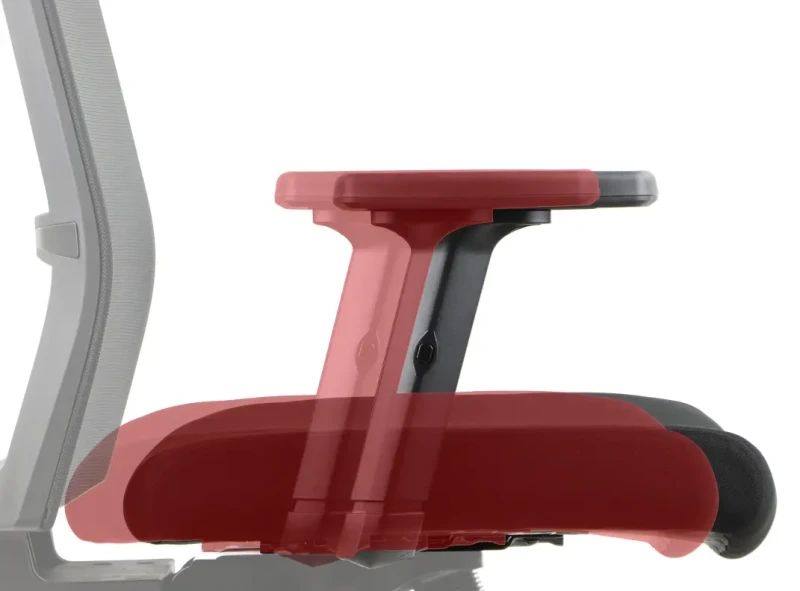 Fotel biurowy z wysuwem siedziska RIVERTON M/L Czarny