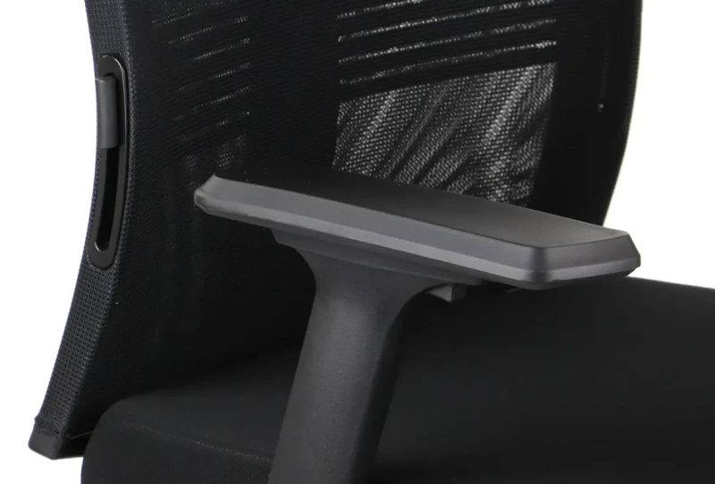 Fotel biurowy RYDER z mechanizmem samoważącym Szary